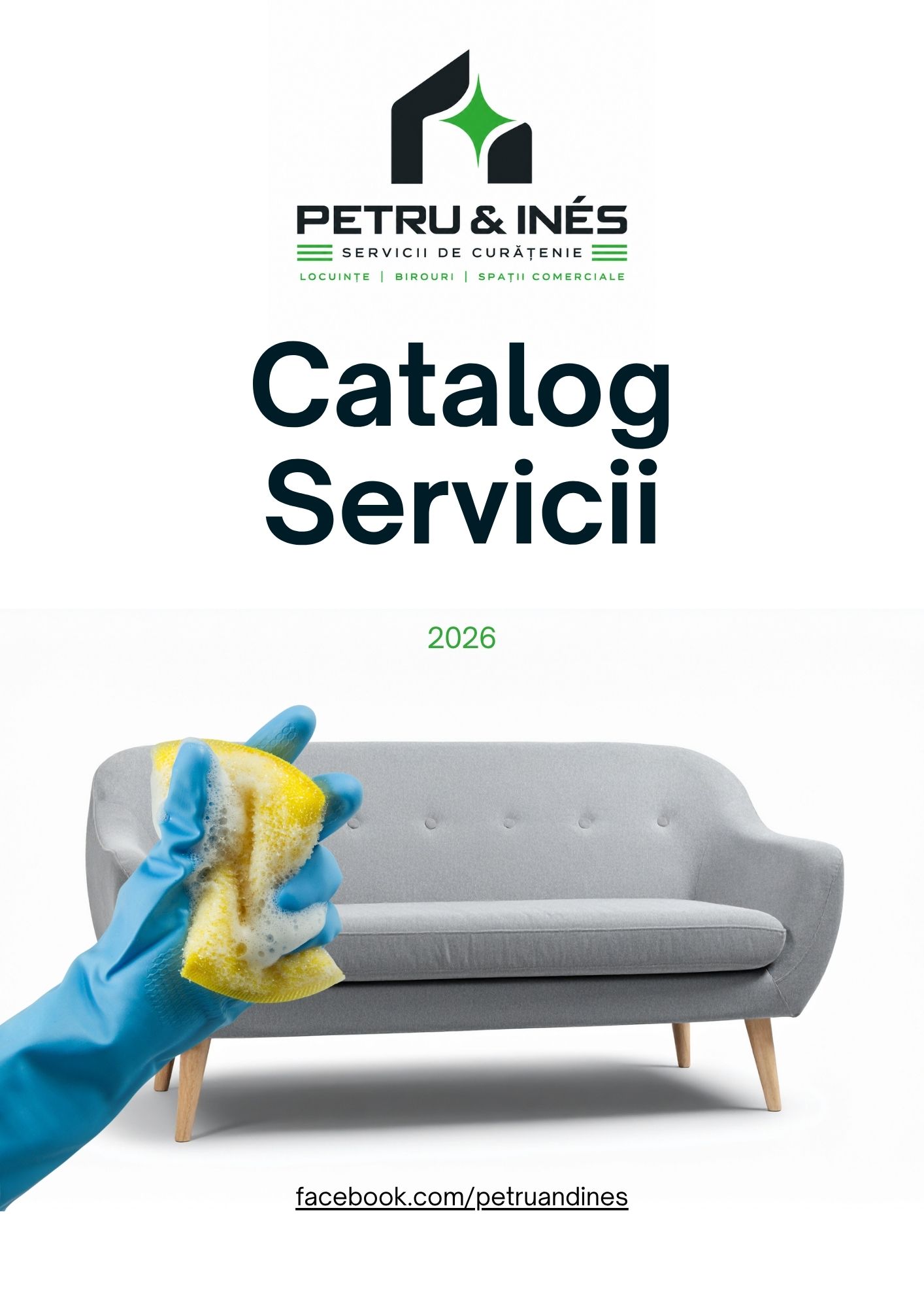 Coperta Catalogului de Servicii Petru & Inés 2026
